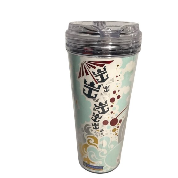 Coca-Cola & Royal Caribbean Travel Tumbler 16oz Insulated Cup With Lid - Picture 1 of 9